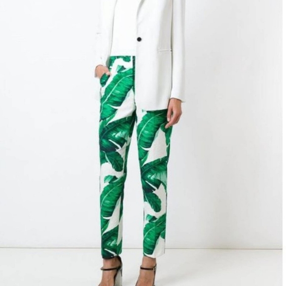 Dolce and Gabbana banana leaves pants - Picture 4 of 7